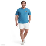 BIG & TALL SALTWATER SHORT SLEEVE GRAPHIC TEE - BLUE SAPPHIRE