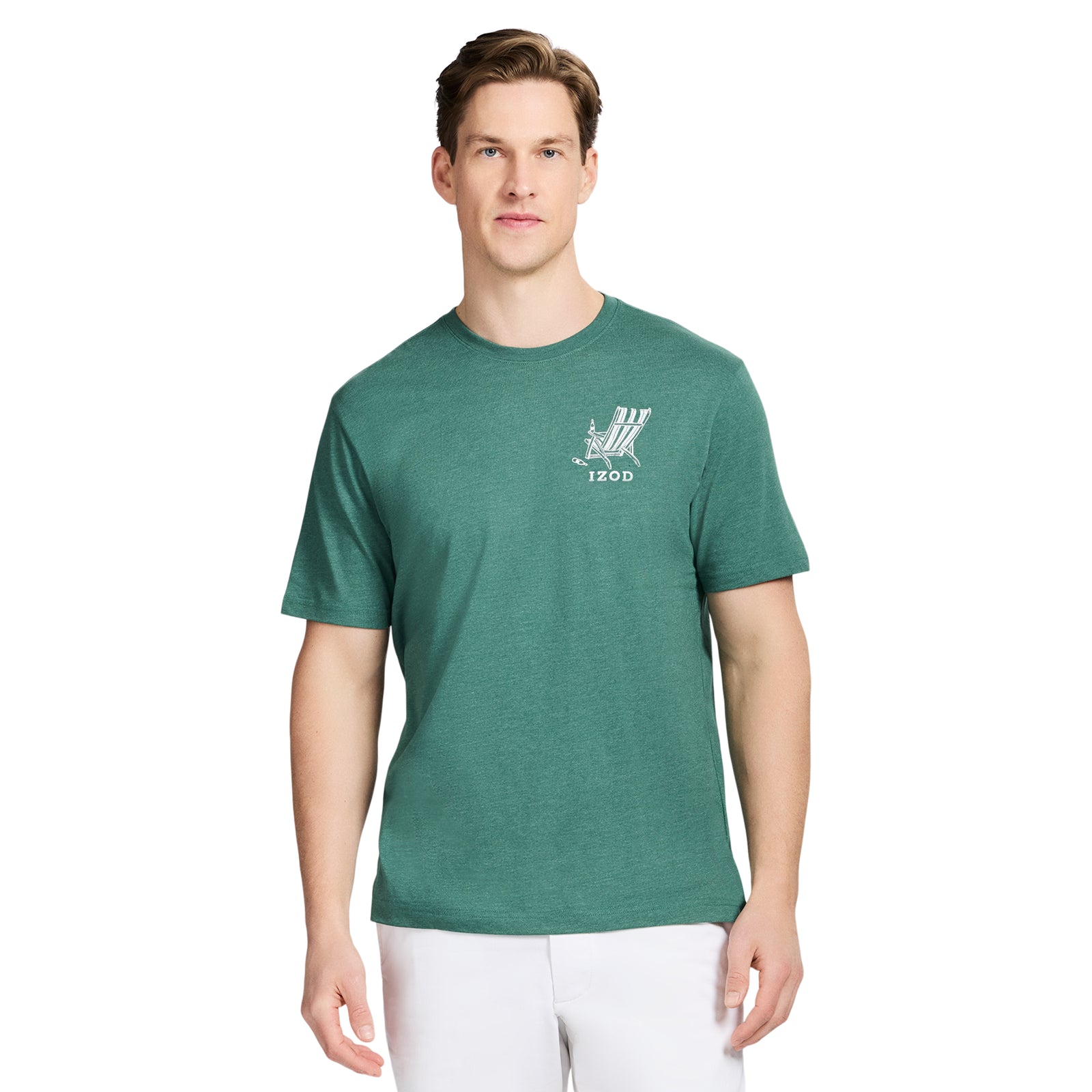 SALTWATER SHORT SLEEVE GRAPHIC TEE - SMOKE PINE – IZOD