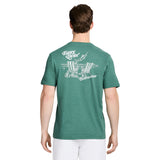 SALTWATER SHORT SLEEVE GRAPHIC TEE - SMOKE PINE