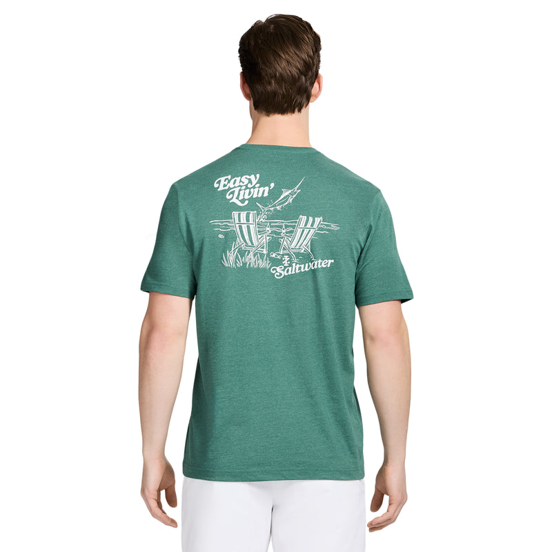 SALTWATER SHORT SLEEVE GRAPHIC TEE - SMOKE PINE – IZOD