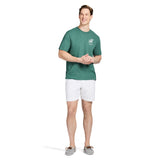 SALTWATER SHORT SLEEVE GRAPHIC TEE - SMOKE PINE