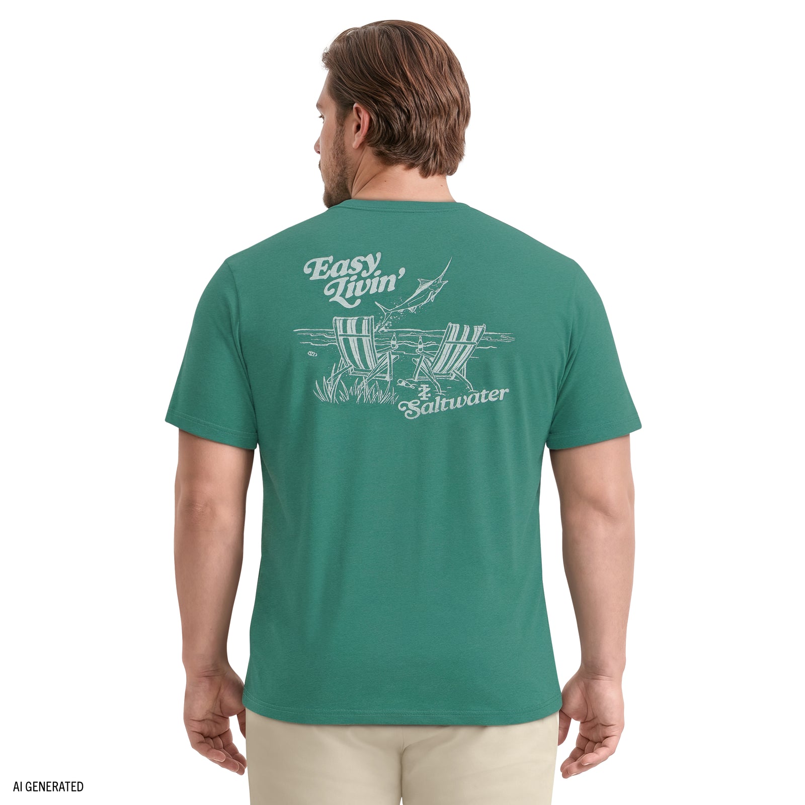 トップス YXNGBRATZ LOGO BASIC TEE Big & Tall Saltwater Short Sleeve Graphic Tee - Smoke Pine – IZOD