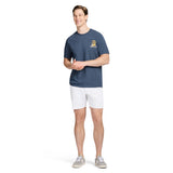 SALTWATER SHORT SLEEVE GRAPHIC TEE - SARGASSO SEA