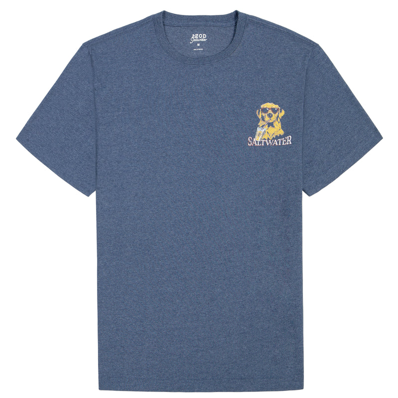 SALTWATER SHORT SLEEVE GRAPHIC TEE - SARGASSO SEA – IZOD