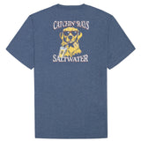 BIG & TALL SALTWATER SHORT SLEEVE GRAPHIC TEE - SARGASSO SEA
