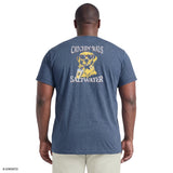 BIG & TALL SALTWATER SHORT SLEEVE GRAPHIC TEE - SARGASSO SEA