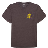 BIG & TALL SALTWATER SHORT SLEEVE GRAPHIC TEE - BLACK COFFEE