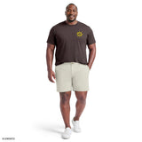 BIG & TALL SALTWATER SHORT SLEEVE GRAPHIC TEE - BLACK COFFEE