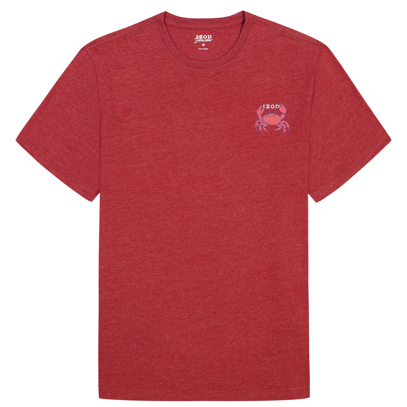 BIG & TALL SALTWATER SHORT SLEEVE GRAPHIC TEE - SUNDRIED TOMATO – IZOD