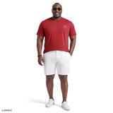 BIG & TALL SALTWATER SHORT SLEEVE GRAPHIC TEE - SUNDRIED TOMATO