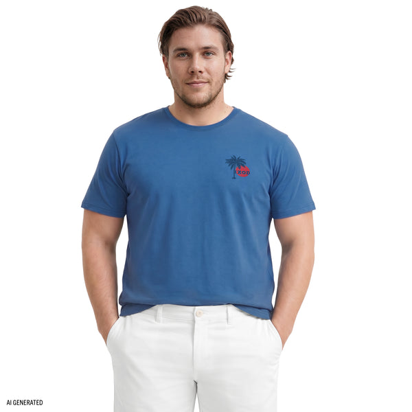 BIG & TALL SALTWATER SHORT SLEEVE GRAPHIC TEE - REGATTA – IZOD