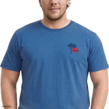 BIG & TALL SALTWATER SHORT SLEEVE GRAPHIC TEE - REGATTA