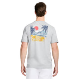 SALTWATER SHORT SLEEVE GRAPHIC TEE - HARBOR MIST