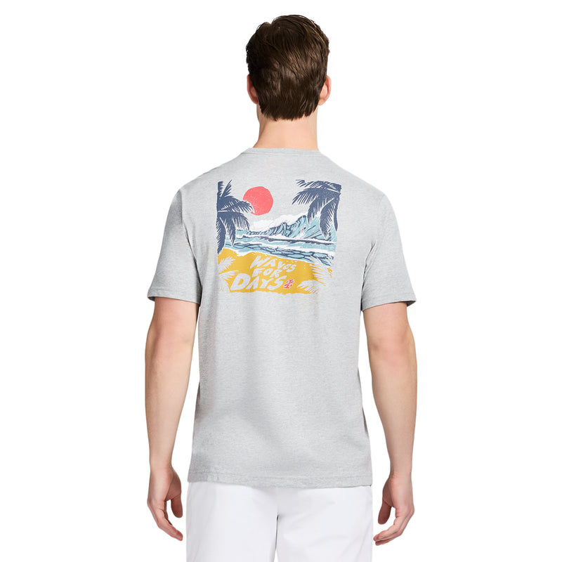 SALTWATER SHORT SLEEVE GRAPHIC TEE - HARBOR MIST – IZOD