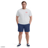 BIG & TALL SALTWATER SHORT SLEEVE GRAPHIC TEE - HARBOR MIST