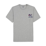 SALTWATER SHORT SLEEVE GRAPHIC TEE - LT GREY HTHR