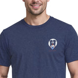 SALTWATER SHORT SLEEVE GRAPHIC TEE - MEDIEVAL BLUE