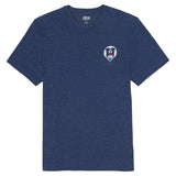 SALTWATER SHORT SLEEVE GRAPHIC TEE - MEDIEVAL BLUE