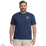 BIG & TALL SALTWATER SHORT SLEEVE GRAPHIC TEE - MEDIEVAL BLUE