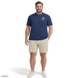BIG & TALL SALTWATER SHORT SLEEVE GRAPHIC TEE - MEDIEVAL BLUE