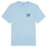 BIG & TALL SALTWATER SHORT SLEEVE GRAPHIC TEE - CHAMBRAY BLUE