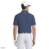 GOLF SWINGFLEX ELITE SHORT SLEEVE PRINTED POLO - SARGASSO SEA