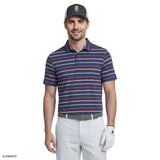 GOLF SWINGFLEX ELITE SHORT SLEEVE POLO - SARGASSO SEA