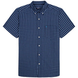 BREEZE SHORT SLEEVE BUTTON DOWN SHIRT - MEDIEVAL BLUE