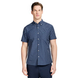 BREEZE SHORT SLEEVE BUTTON DOWN SHIRT - MEDIEVAL BLUE