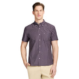 BREEZE SHORT SLEEVE BUTTON DOWN SHIRT - NIGHTSHADE