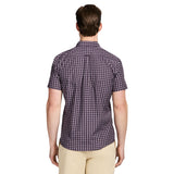 BREEZE SHORT SLEEVE BUTTON DOWN SHIRT - NIGHTSHADE