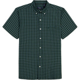 BIG & TALL BREEZE SHORT SLEEVE BUTTON DOWN SHIRT - TANAGER TURQUOISE