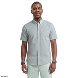 BREEZE SHORT SLEEVE BUTTON DOWN SHIRT - SYCAMORE