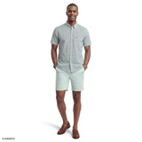 BREEZE SHORT SLEEVE BUTTON DOWN SHIRT - SYCAMORE