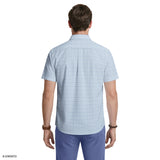 BREEZE SHORT SLEEVE PRINTED BUTTON DOWN SHIRT - RIVIERA