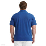 BIG & TALL ADVANTAGE PERFORMANCE SHORT SLEEVE POLO - TRUE BLUE