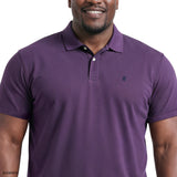 BIG & TALL ADVANTAGE PERFORMANCE SHORT SLEEVE POLO - NIGHTSHADE
