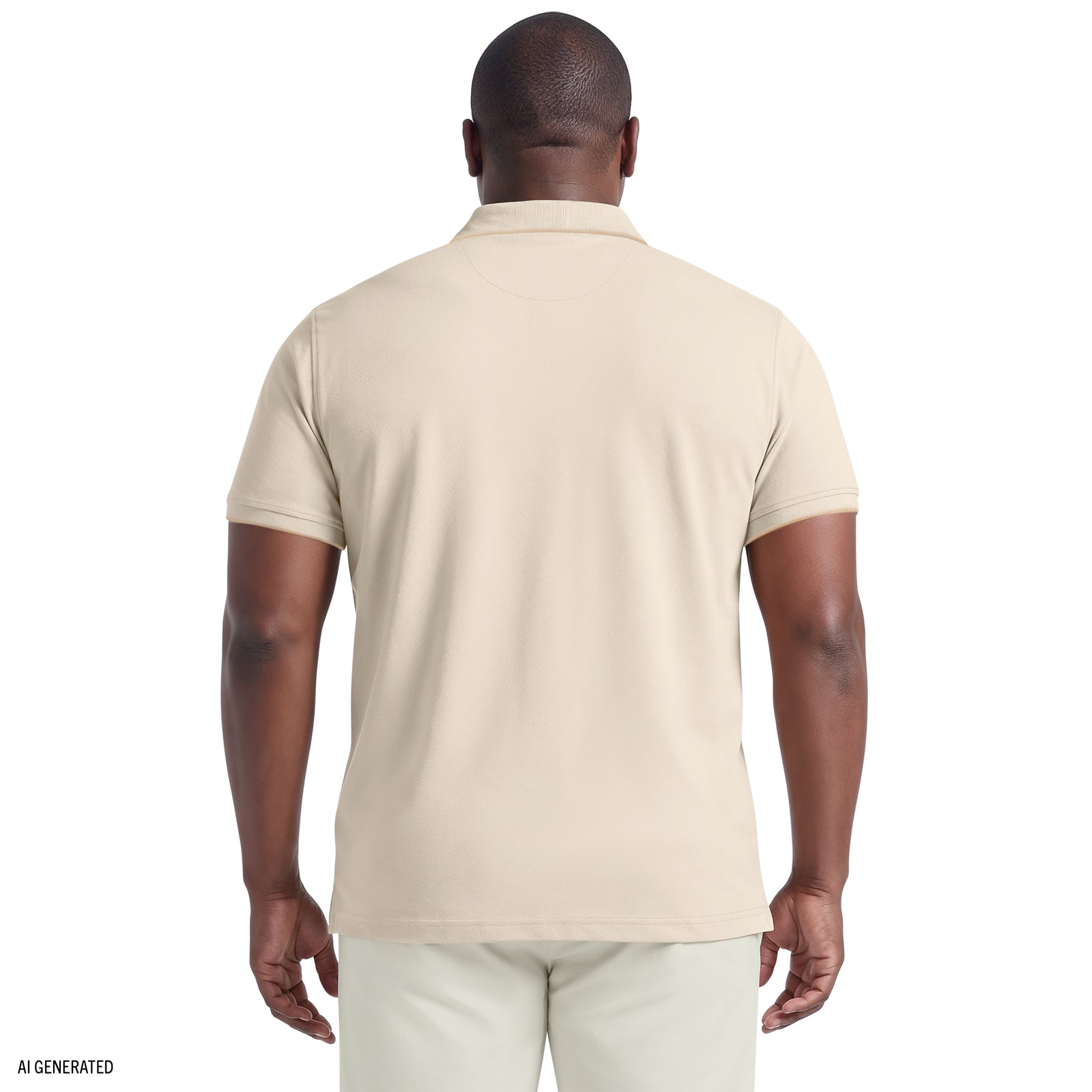 BIG & TALL ADVANTAGE PERFORMANCE SHORT SLEEVE POLO - BLACK COFFEE