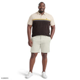 BIG & TALL ADVANTAGE PERFORMANCE SHORT SLEEVE POLO - BLACK COFFEE