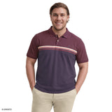 BIG & TALL ADVANTAGE PERFORMANCE SHORT SLEEVE POLO - ZINFANDEL
