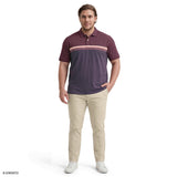 BIG & TALL ADVANTAGE PERFORMANCE SHORT SLEEVE POLO - ZINFANDEL