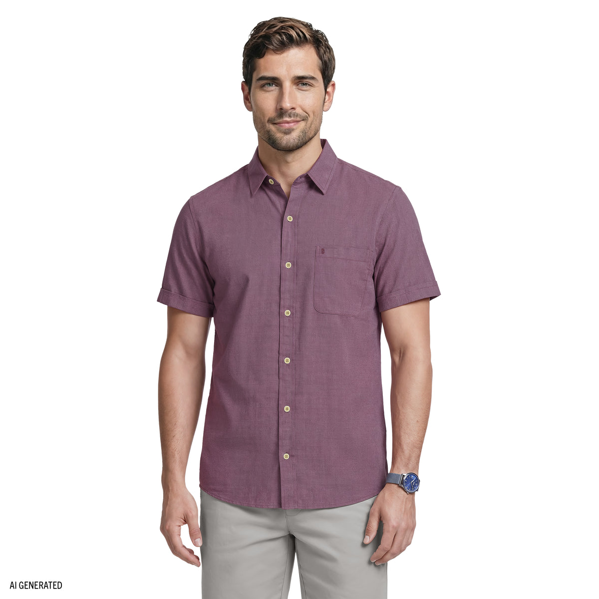 izod 100 cotton dress shirt Men's Dress Shirts | Classic Fit & Stretchy for Every Occasion