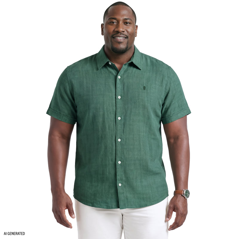 mens short sleeve button up dress shirts Joau Men's Casual Button-down Shirt, Cotton Linen Short Sleeve Lapel  Collared Shirts Summer Beach Dress Shirts with Pockets M-5XL