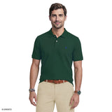 INTERLOCK SHORT SLEEVE POLO - SYCAMORE