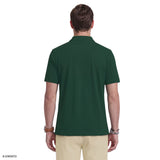 INTERLOCK SHORT SLEEVE POLO - SYCAMORE