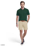 INTERLOCK SHORT SLEEVE POLO - SYCAMORE