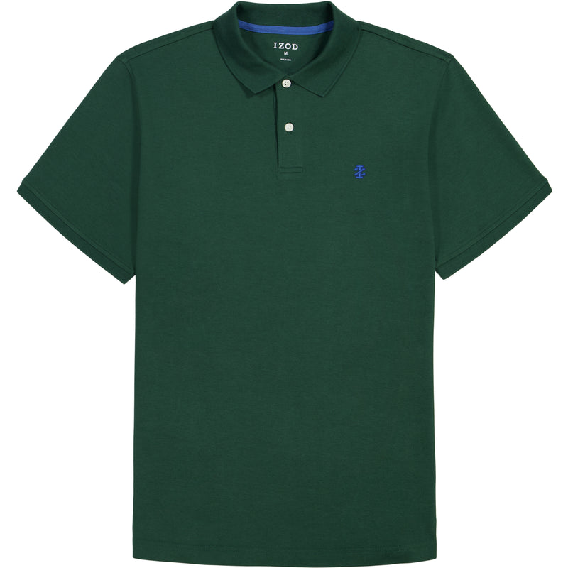 INTERLOCK SHORT SLEEVE POLO - SYCAMORE – IZOD