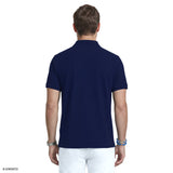 INTERLOCK SHORT SLEEVE POLO - MEDIEVAL BLUE