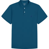 INTERLOCK SHORT SLEEVE POLO - BLUE SAPPHIRE