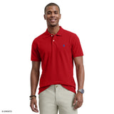 INTERLOCK SHORT SLEEVE POLO - SUNDRIED TOMATO